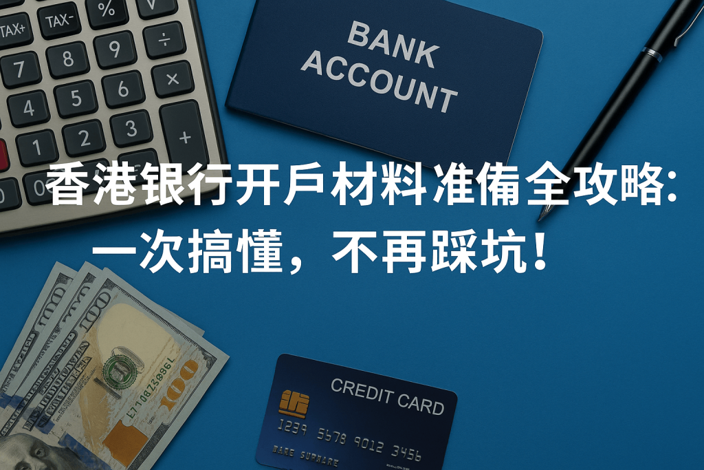 香港银行开户材料准备全攻略：一次搞懂，不再踩坑！