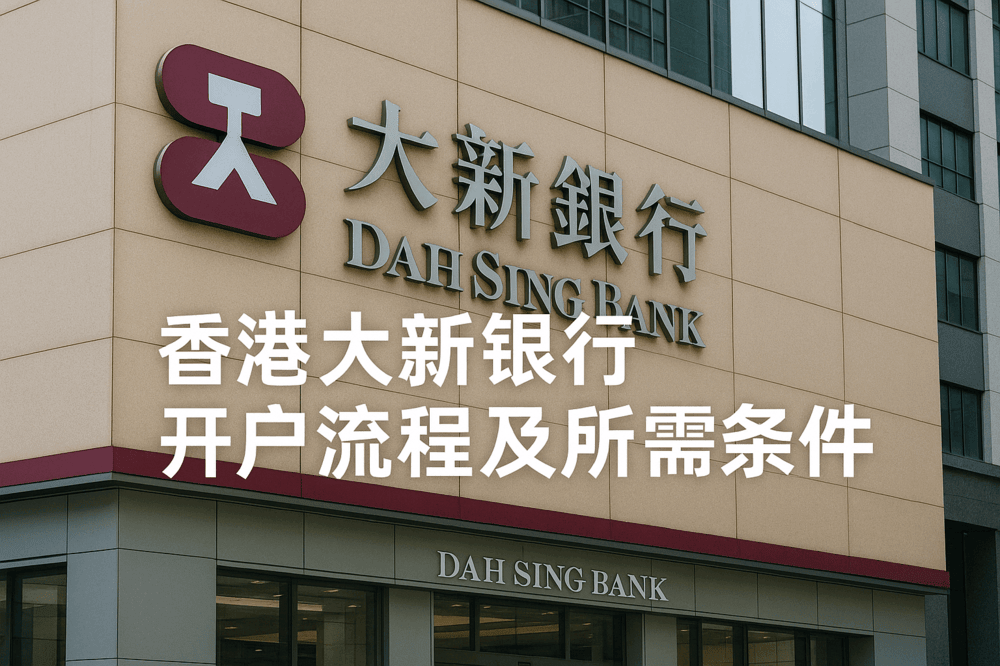 香港大新银行开户流程及所需条件