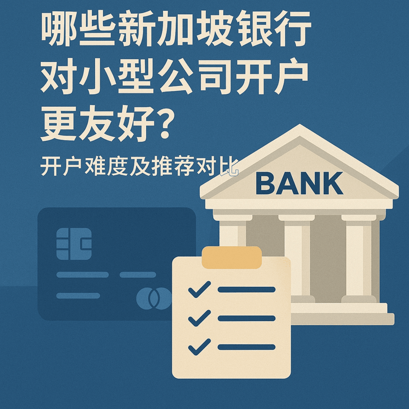 哪些新加坡银行对小型公司开户更友好？