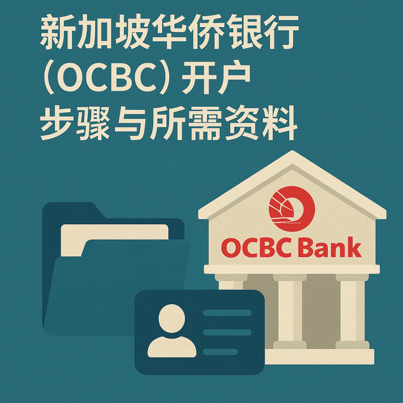 新加坡华侨银行（OCBC）开户步骤与所需资料