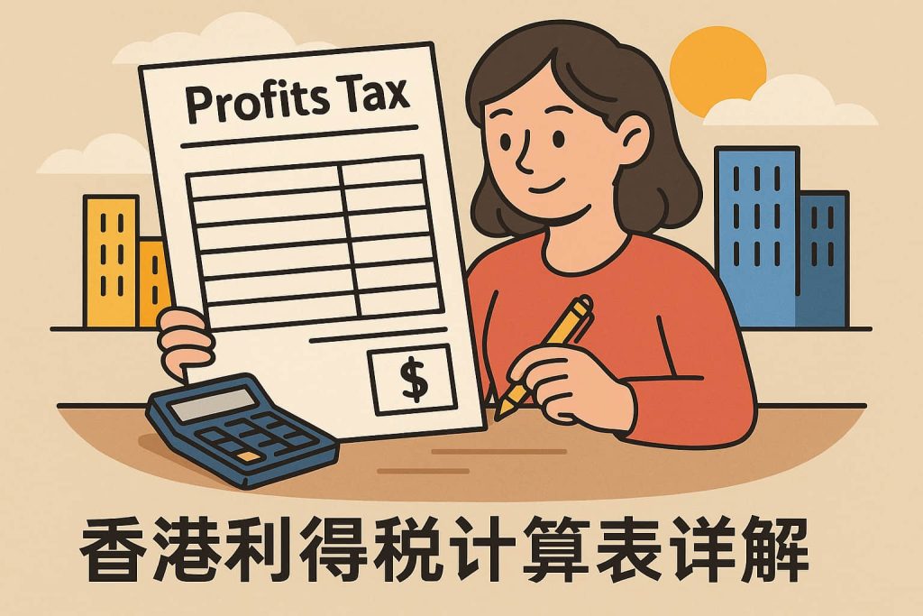 香港利得税计算表详解