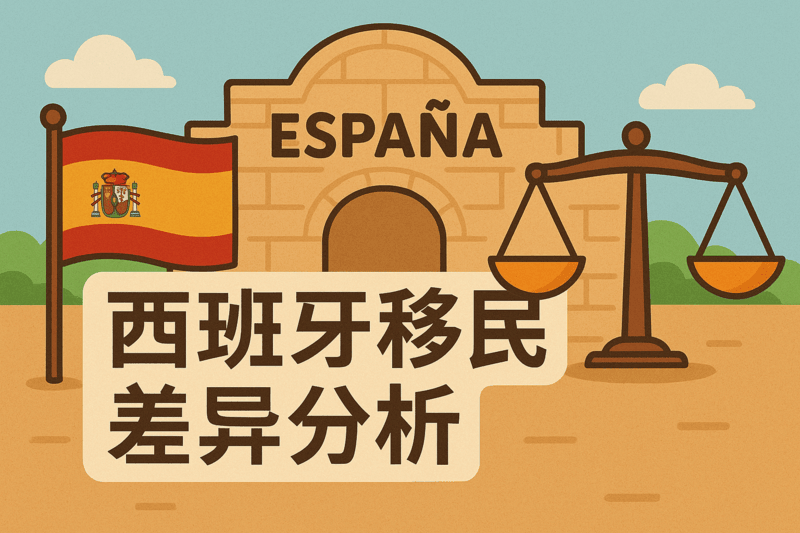 西班牙移民差异分析
