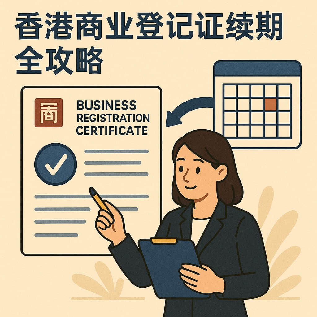 香港商业登记证续期全攻略