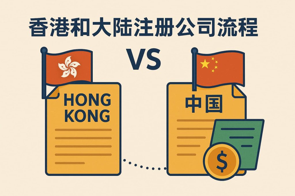 香港公司注册 VS 大陆公司注册