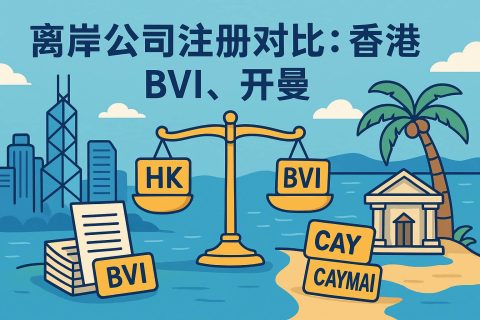  离岸公司注册对比：香港、BVI、开曼优劣全解析