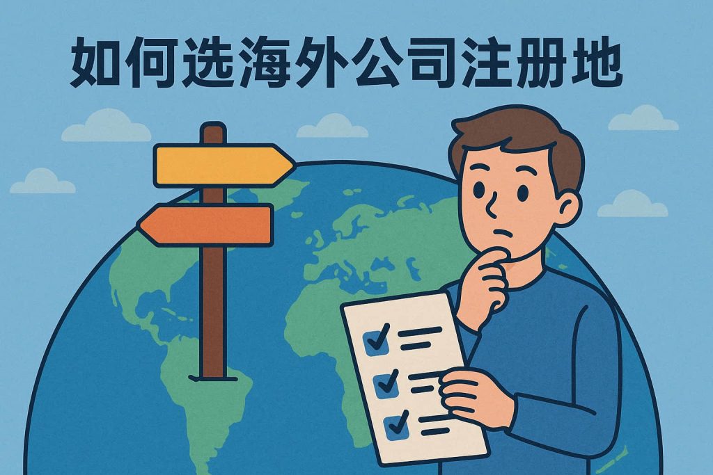 8大维度教你选海外公司注册地