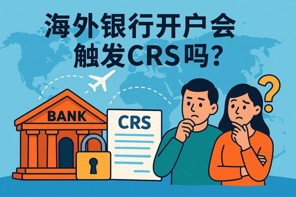 海外银行开户会触发 CRS 吗