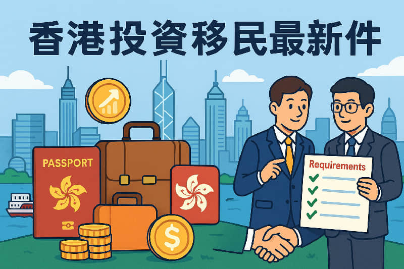  香港投资移民最新条件全解析：30​00万港币门槛、申请流程与合规要点