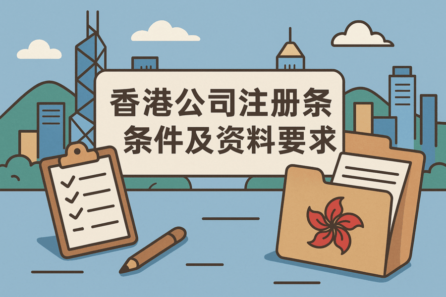 香港公司注册条件与资料清单