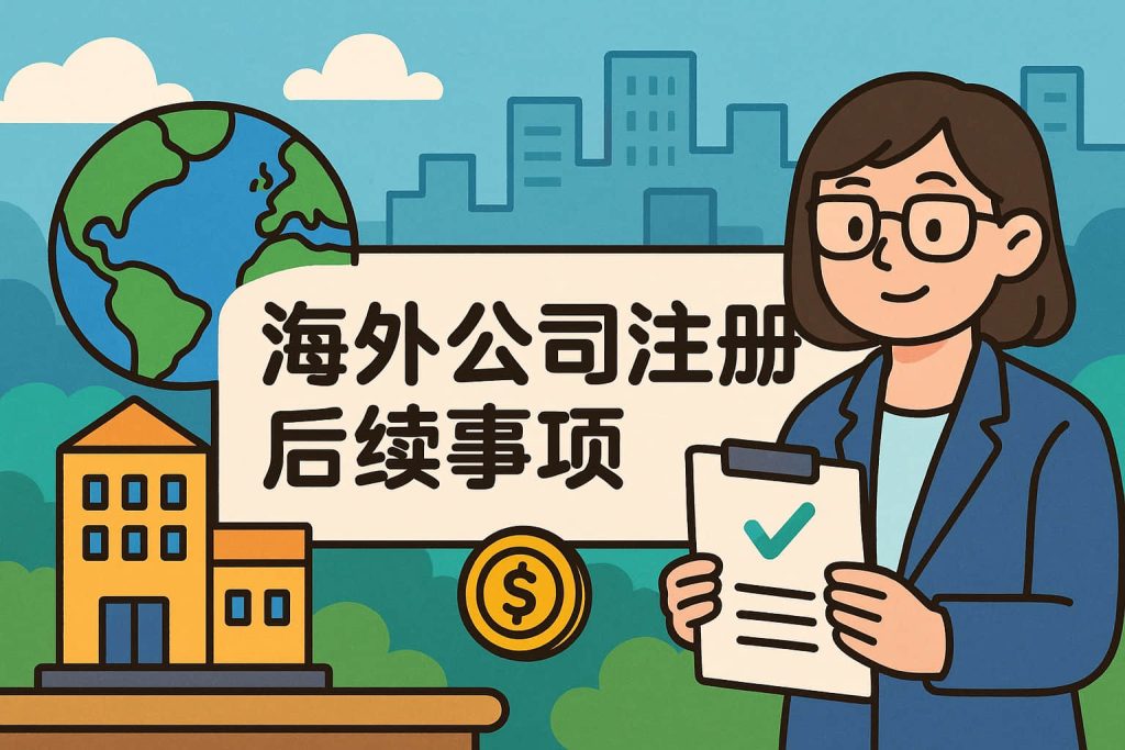 海外公司注册完成后，还要注意哪些合规事项？