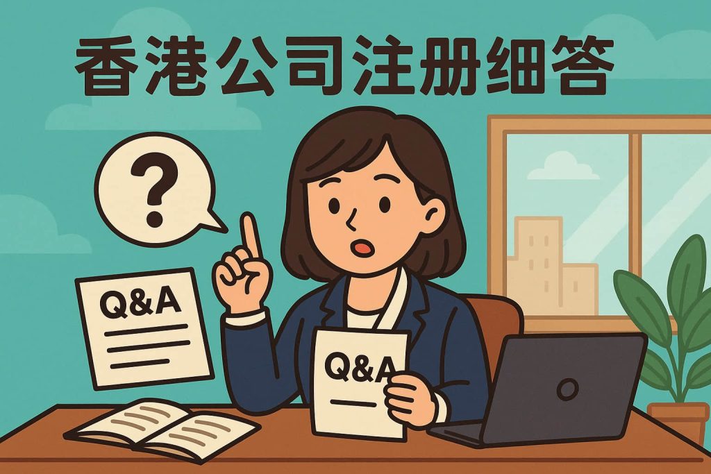 香港公司注册核心细节问答