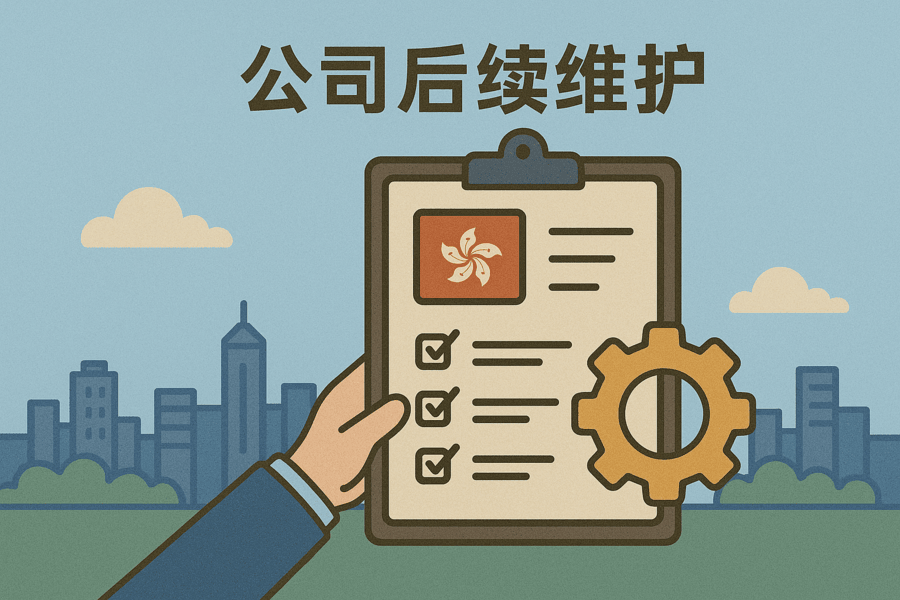 香港公司后续维护流程