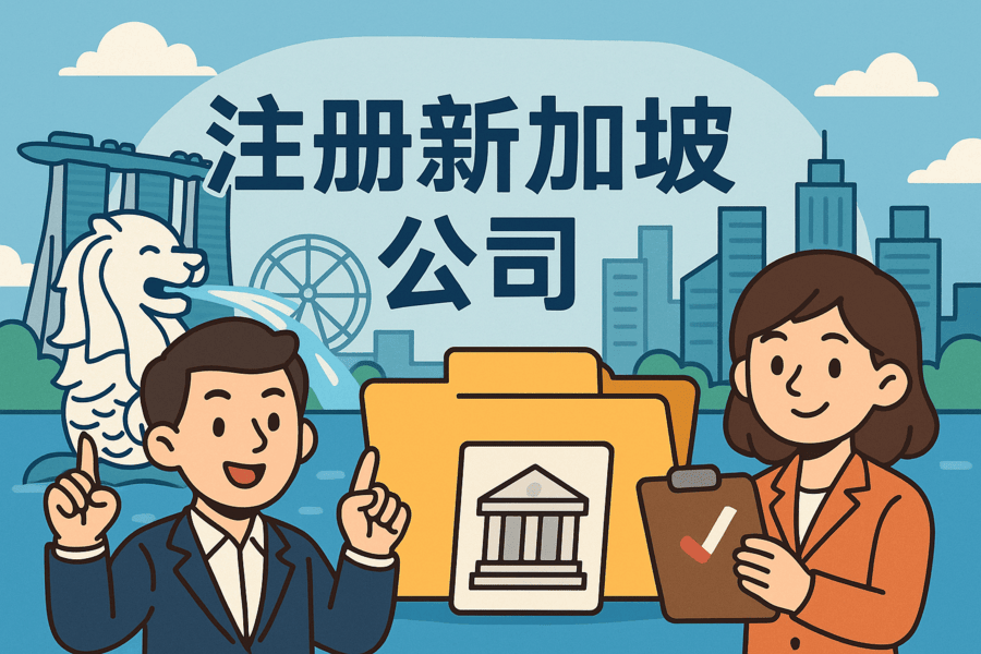 注册新加坡公司的资料流程、税收优惠、后续维护运营、费用明细及常见问题解答(2025版)
