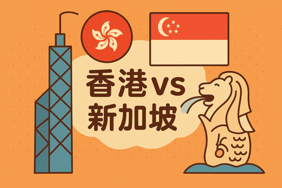 香港 vs 新加坡公司注册全对比：税收、开户、年审与维护成本分析