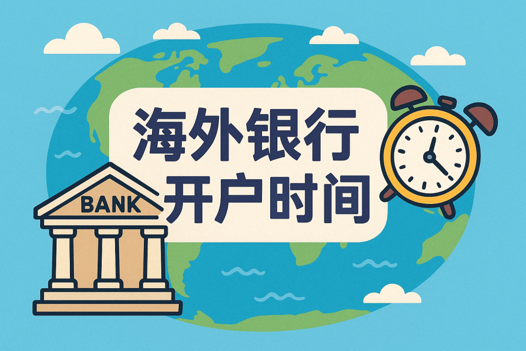 海外银行开户时间