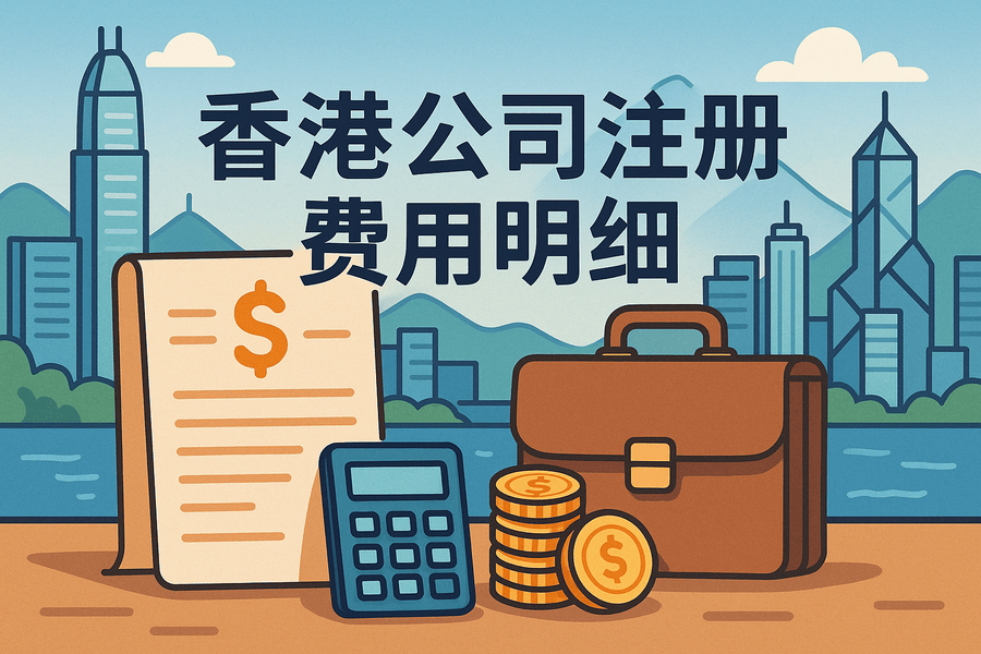香港公司注册费用明细与影响因素（注册地址/秘书服务/其他成本）
