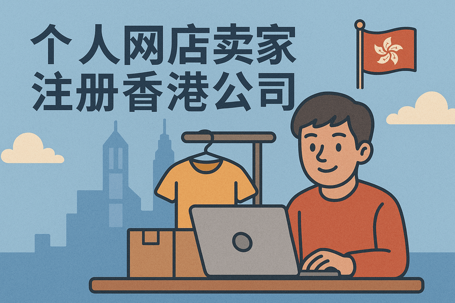 个人网店卖家注册香港公司有什么好处？