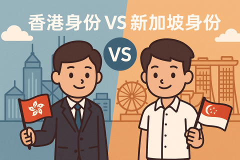 香港身份和新加坡身份有什么区别？哪个好？怎么办理？