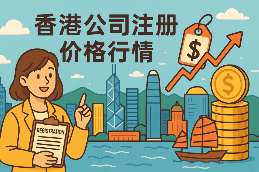 香港公司注册价格行情：市场平均费用参考