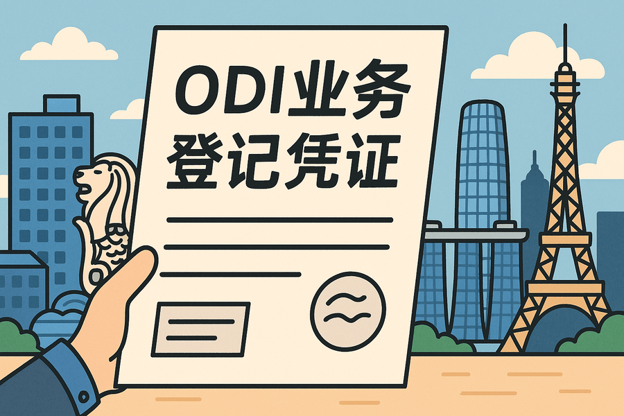 境外投资ODI业务登记凭证是什么？有什么作用？如何申请？