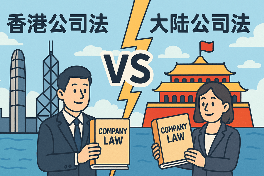 香港公司法和大陆公司法有什么区别？企业必知的差异