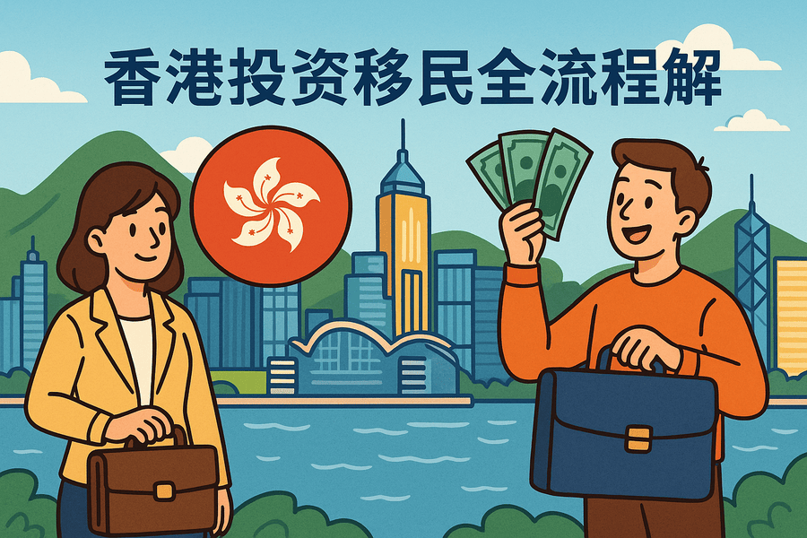 香港投资移民全流程解析：流程、门槛、周期一次性看懂