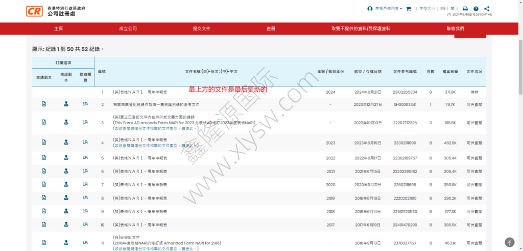 香港公司查册全攻略教程:入口汇总、步骤图解、结果判读
