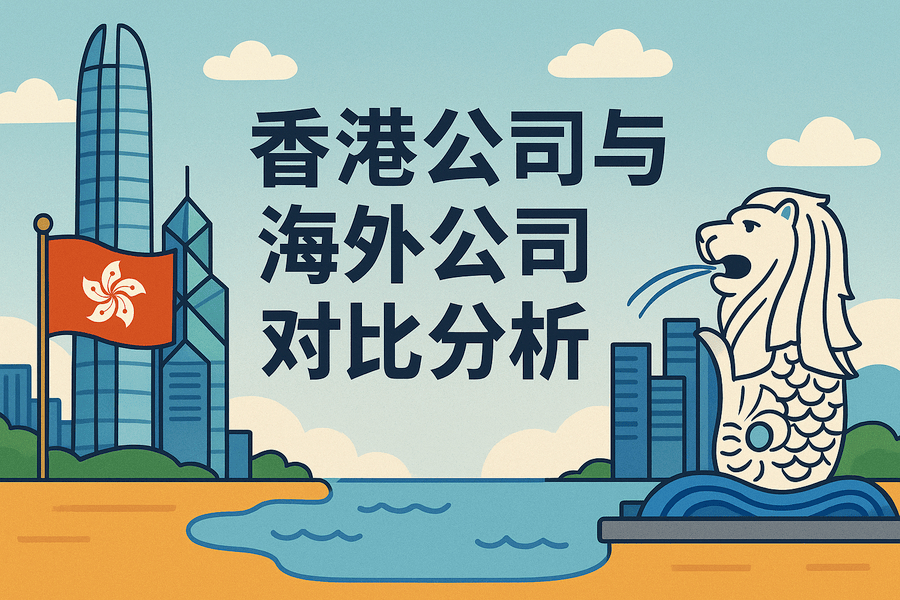 香港公司与海外公司对比分析：选择最适合的离岸架构