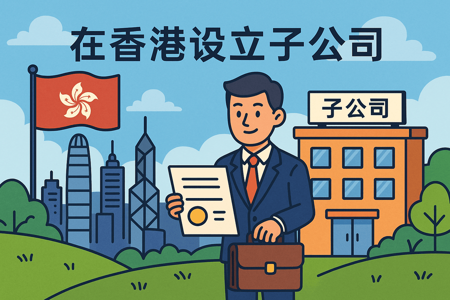 海外公司在香港设立子公司（Subsidiary）- 注册流程与维护指南