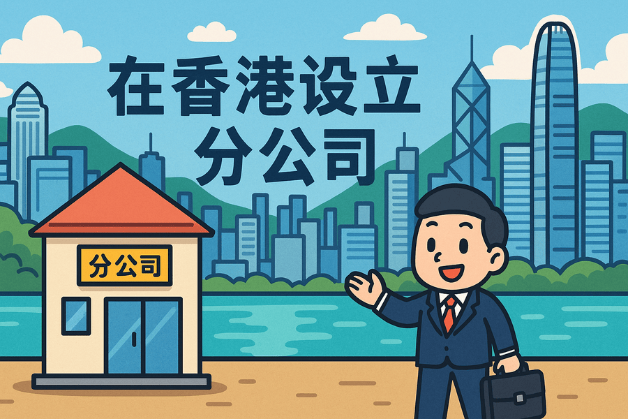 海外公司在香港设立分公司(非香港公司)注册指南