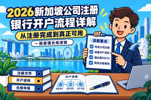 2026年新加坡公司注册与银行开户流程详解：从“注册完成”到“真正可用”的合规逻辑
