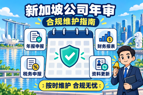新加坡公司注册后年审与合规维护指南
