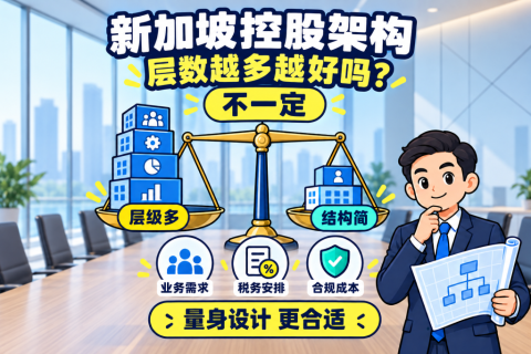 注册新加坡公司做控股，架构层数越多越好吗？