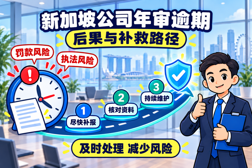 新加坡公司年审逾期,后果和补救路径梳理