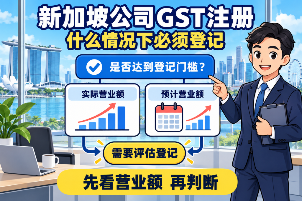 新加坡公司GST注册,什么情况下必须登记