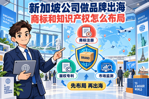 新加坡公司做品牌出海，商标和知识产权怎么布局