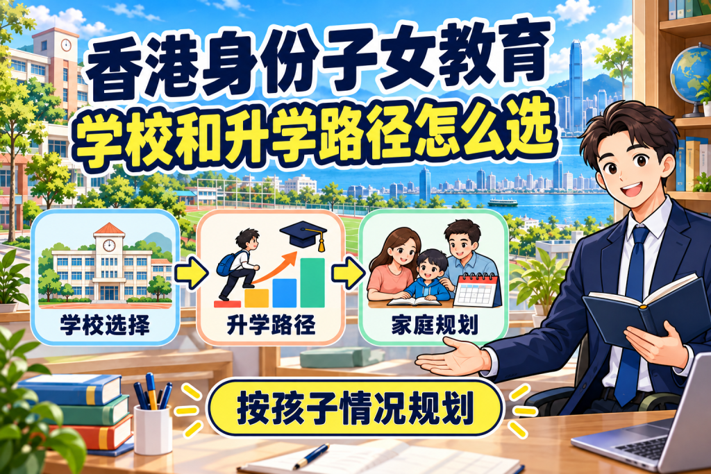 香港身份子女教育，学校和升学路径怎么选