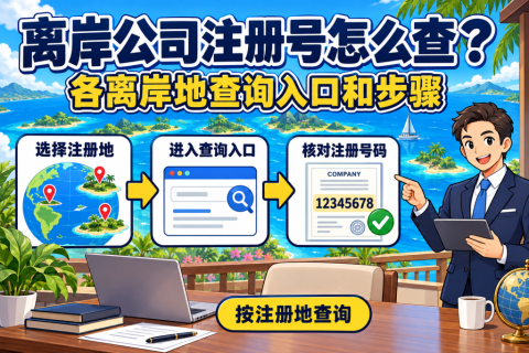 离岸公司注册号怎么查？各离岸地查询入口和步骤
