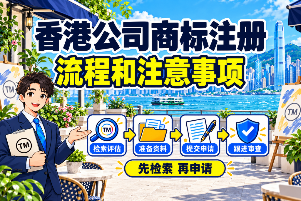 香港公司商标注册服务，流程和注意事项 