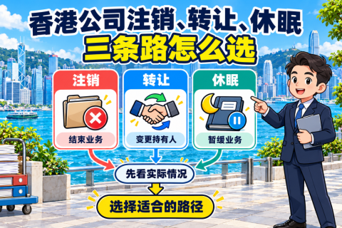 香港公司注销、转让、休眠，三条路怎么选 