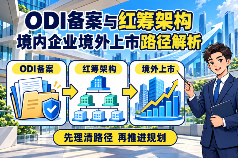 境内企业境外上市，ODI备案和红筹架构怎么衔接？