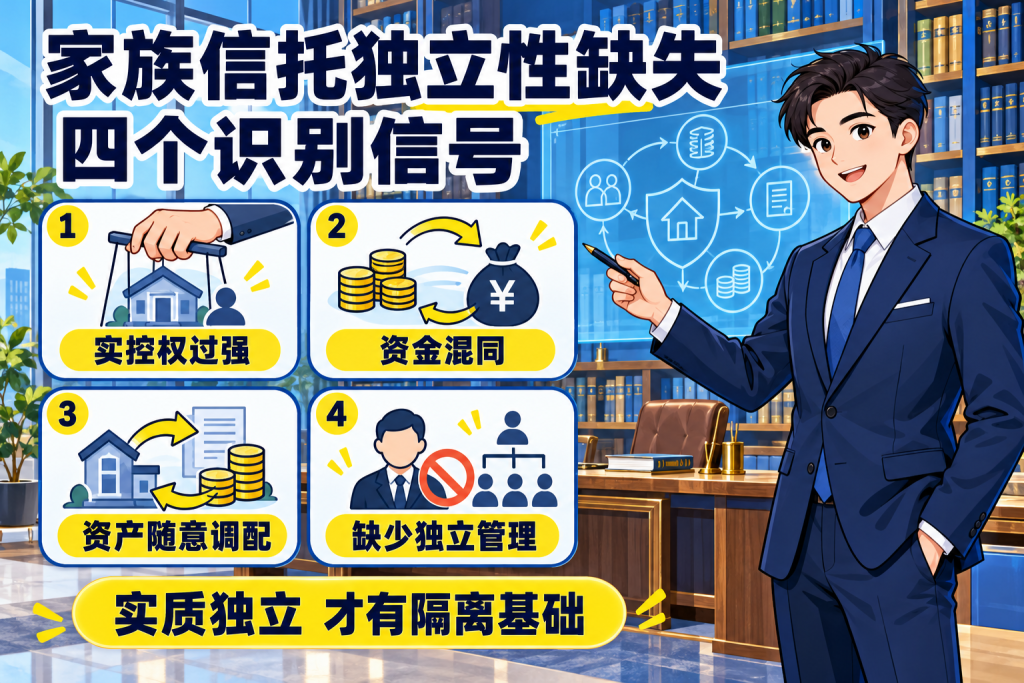 许家印家族信托被接管,信托独立性缺失的四个识别信号
