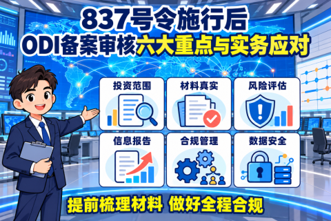 837号令施行后，ODI备案审核重点的六大变化与实务应对 
