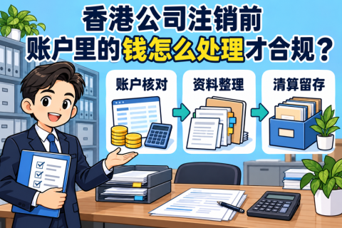 香港公司注销前，账户里的钱怎么处理才合规？