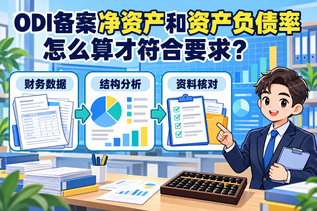 ODI备案财务门槛:净资产与资产负债率怎么达标