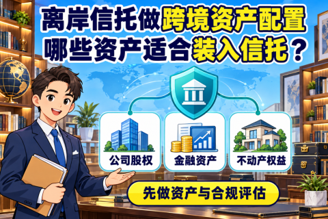 离岸信托资产装入指南：哪些适合，哪些要审慎