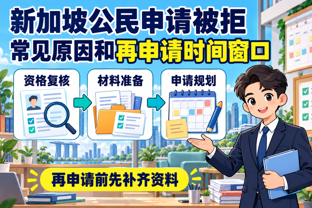 新加坡公民申请被拒后,什么时候可以再申请?